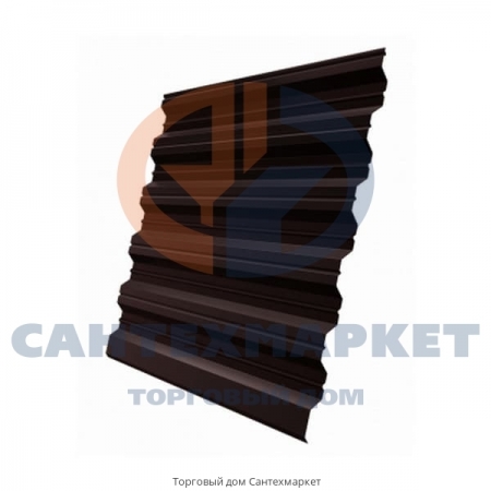 Профнастил НС35 RAL 8017 шоколадно-коричневый 1 мм